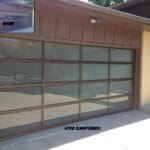 ALL GLASS GARAGE DOOR INSTALLED BY ONE CLEAR CHOICE GARAGE DOORS