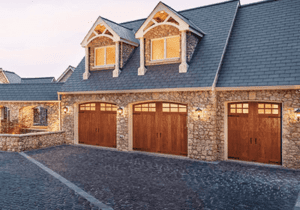 Clopay Canyon Ridge Imitation Wood Custom Garage Door Collection