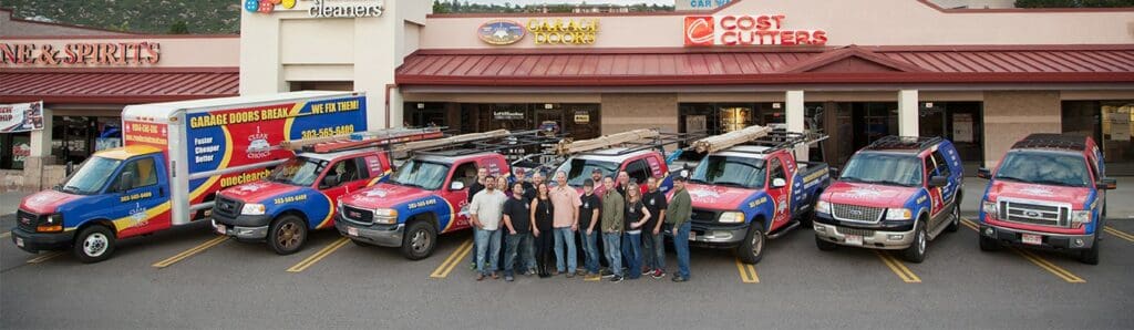 one clear choice garage doors team