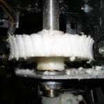 bad garage door opener gear replacement