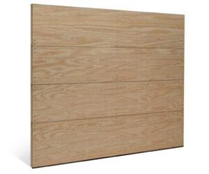 CLASSIC FLUSH WOOD GARAGE DOOR