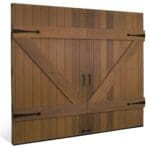 Clopay Reserve Wood Limited Edition Stained Garage door