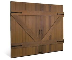 Clopay Reserve Wood Limited Edition Stained Garage door
