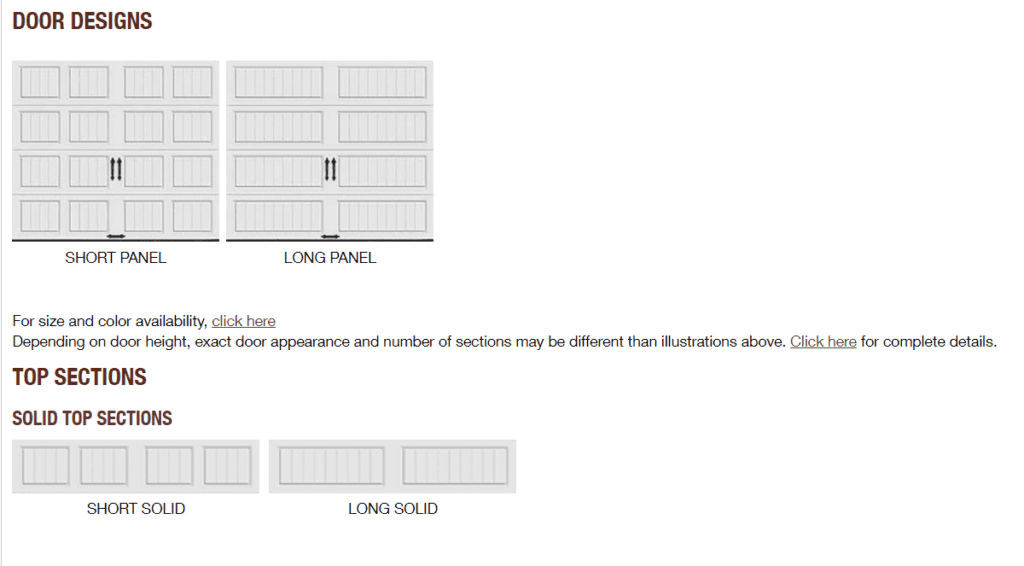 GALLERY PANEL OPTIONS