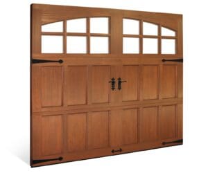 clopay hand crafted Wood