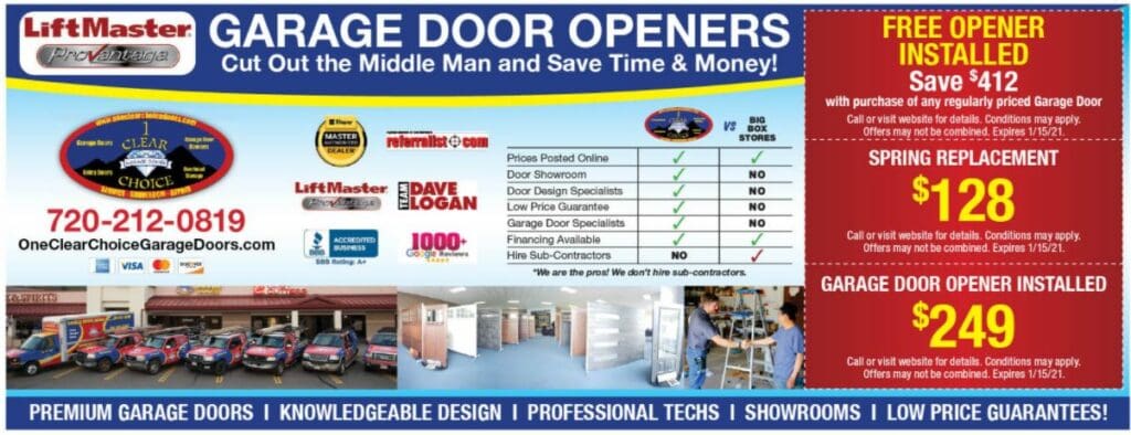 one clear choice service special valpak details